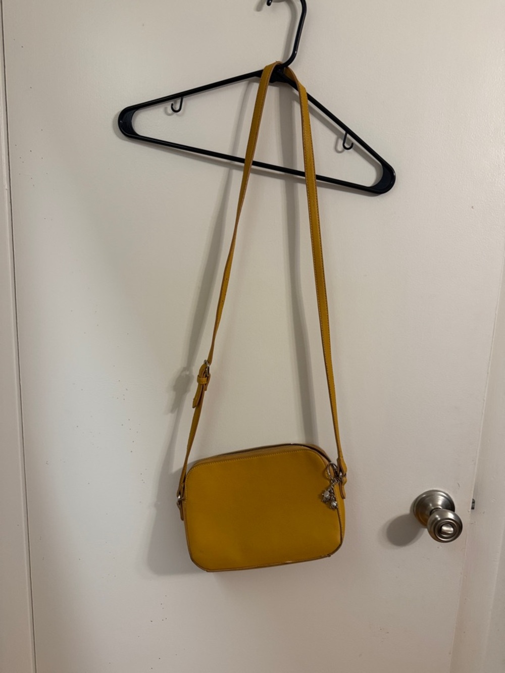 Old Navy Mustard Crossbody Camera Bag